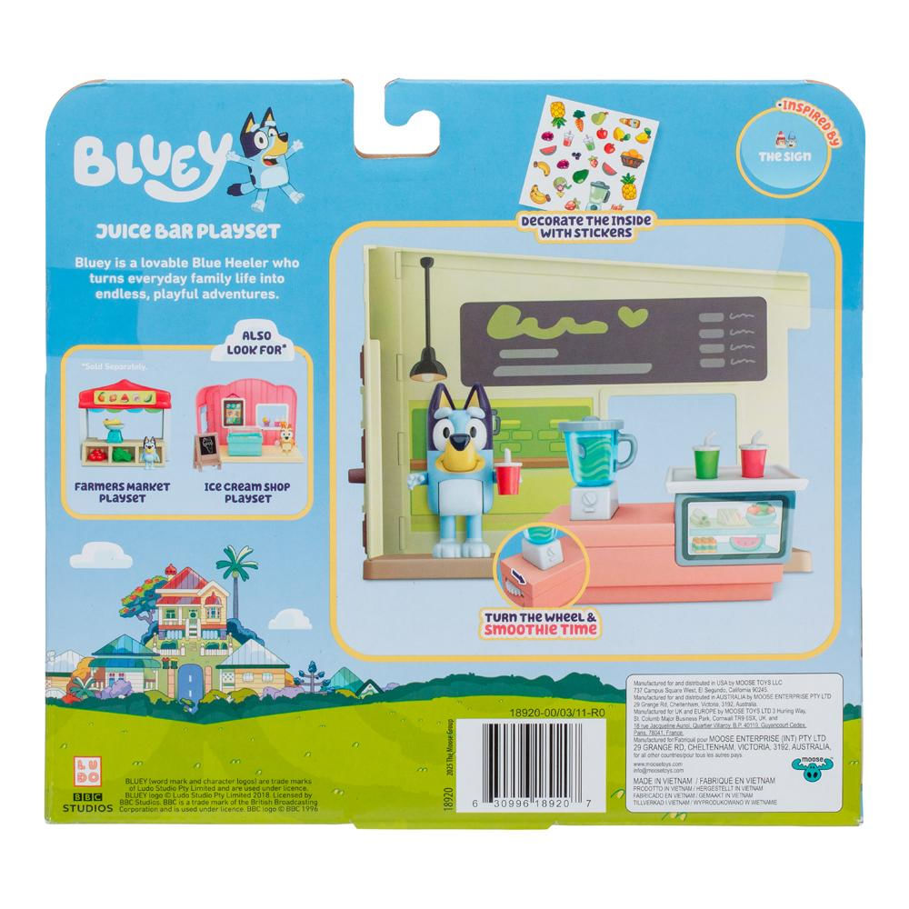 Foto 2 de Mini Playset Barraca de Suco Bluey