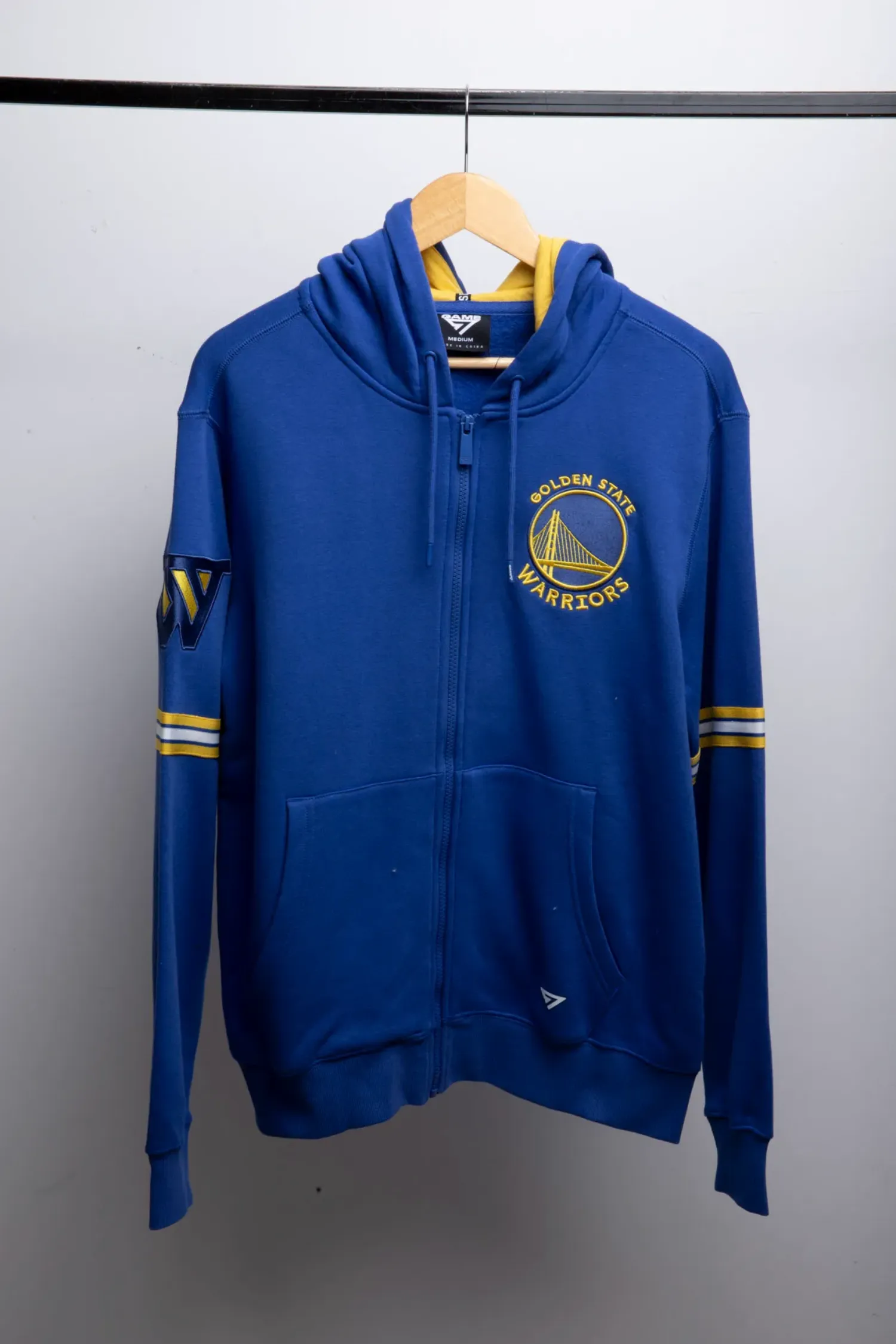 NBA x Game 7 Moletom Pullover Golden State Warriors Blue — M, Novo