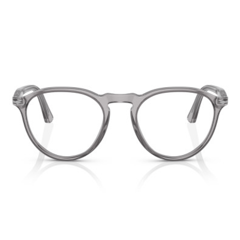 Armação para Óculos de Grau Masculina Persol PO3286V 309 Cinza Transparente
