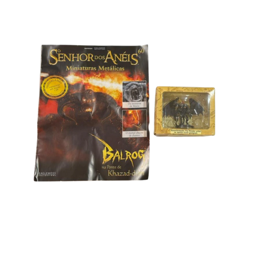 Coleção Senhor Dos Anéis Eaglemoss N60 Balrog (COLECIONÁVEL)