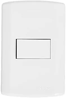 INTER. 1 TECLA SIMPLES C/ PLACA 4X2 PLUZIE