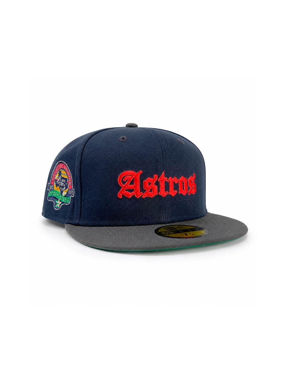 Boné New Era 59Fifty Houston Astros 45th Anniversary Navy — 7-3/8, Novo