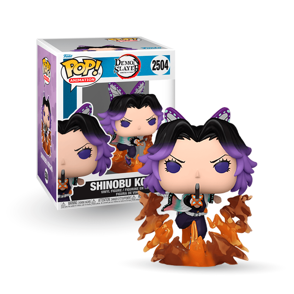 Boneco Funko Pop! Premium Demon Slayer: Castelo Infinito - Shinobu