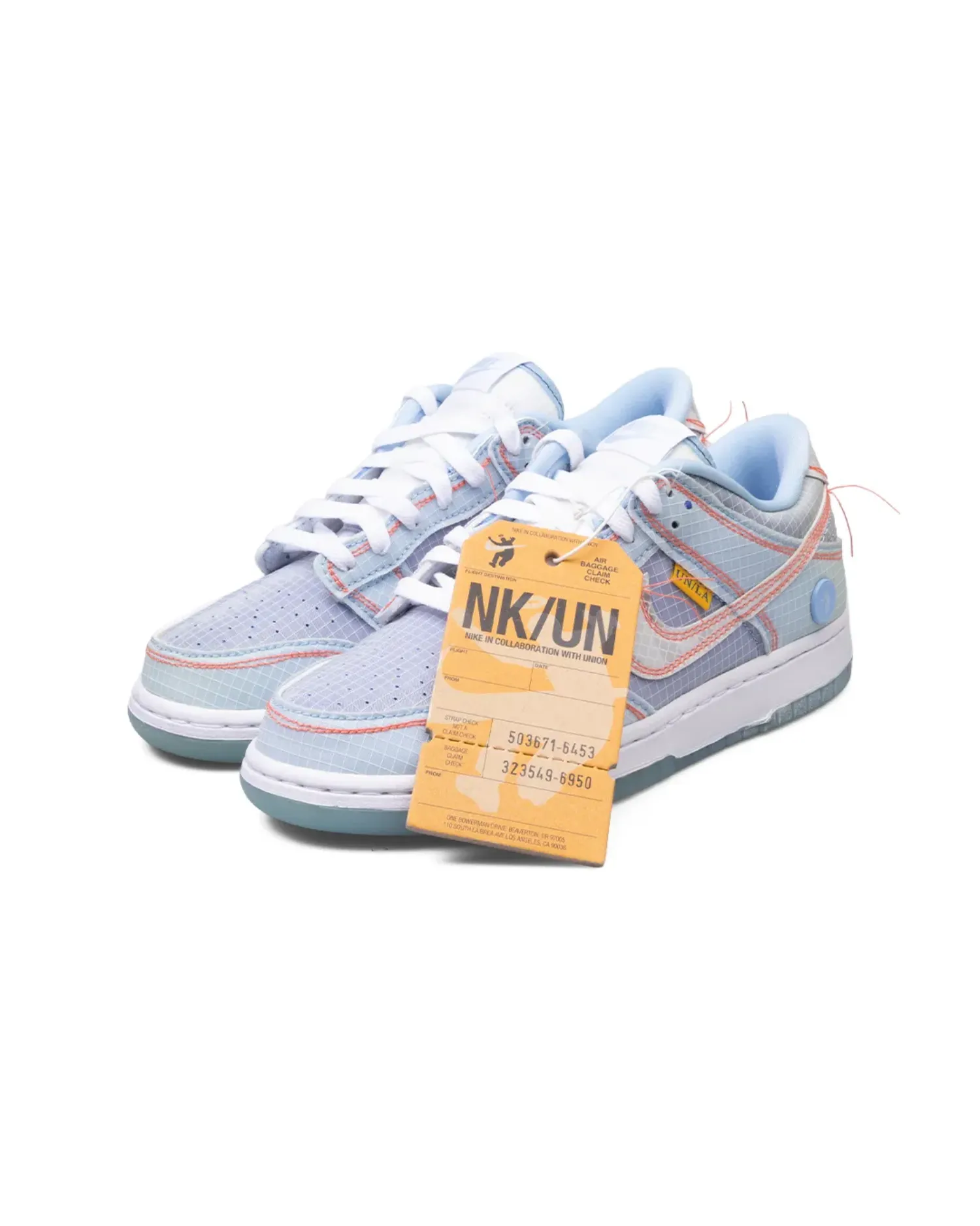 Union LA x Nike Dunk Low Union Blue — 38, Novo