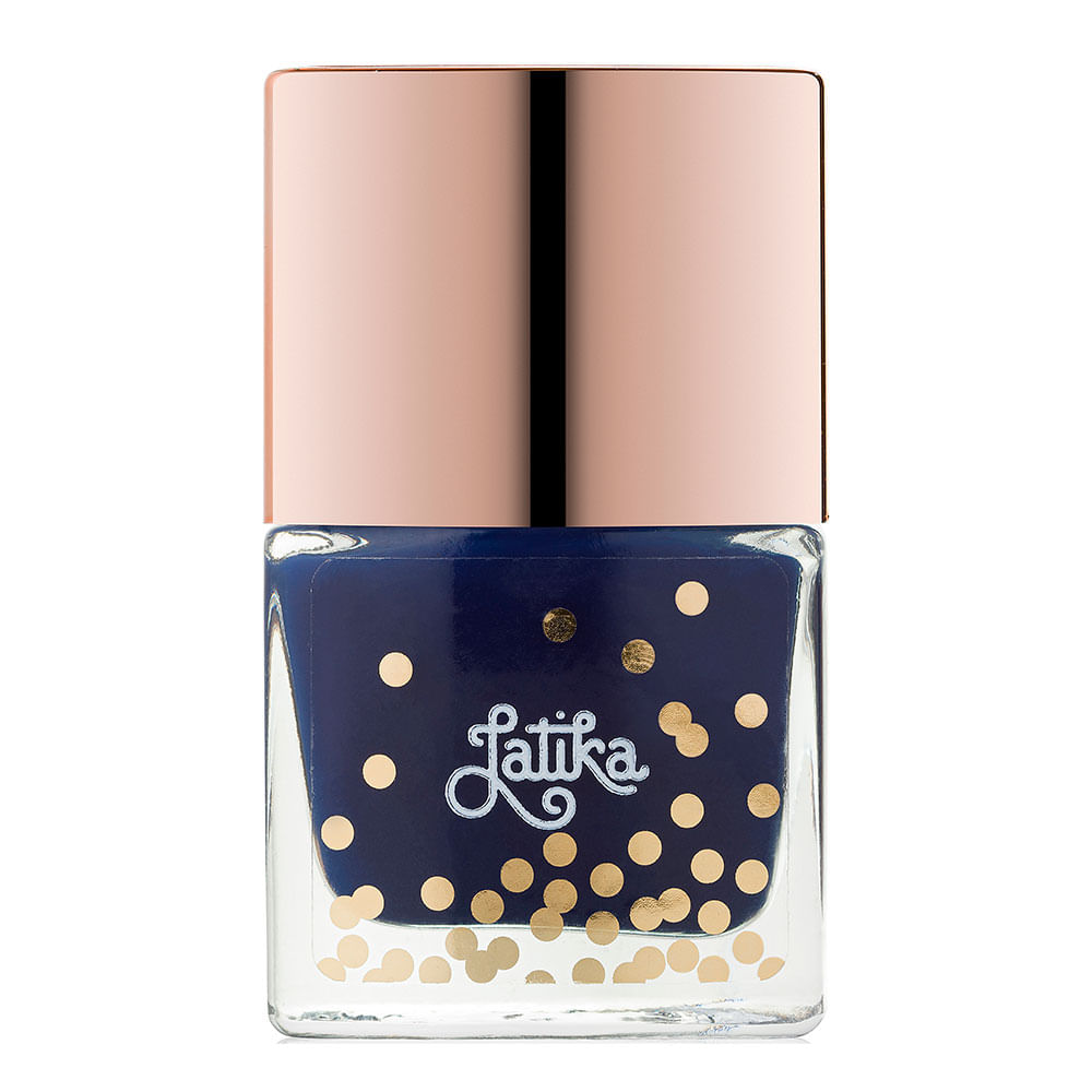 Esmalte Cremoso Latika Nail Confetti — Petroleum