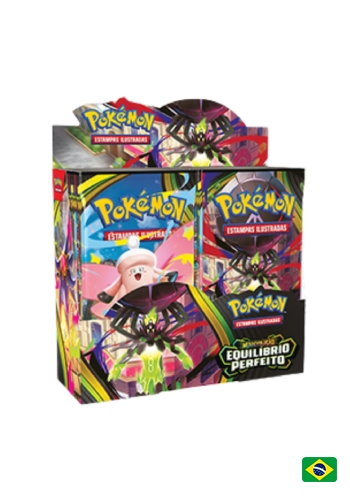 Caixa de Booster ME03 Equilíbrio Perfeito Pokémon TCG PT-BR — Único, Novo