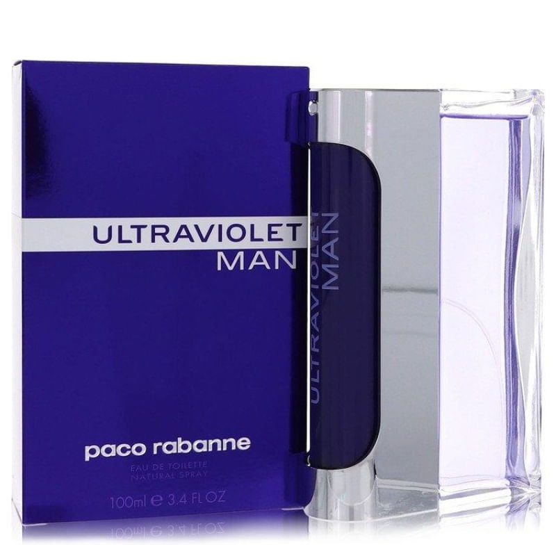 Perfume Masc. Ultraviolet Paco Rabanne 100Ml Eau De Toilette