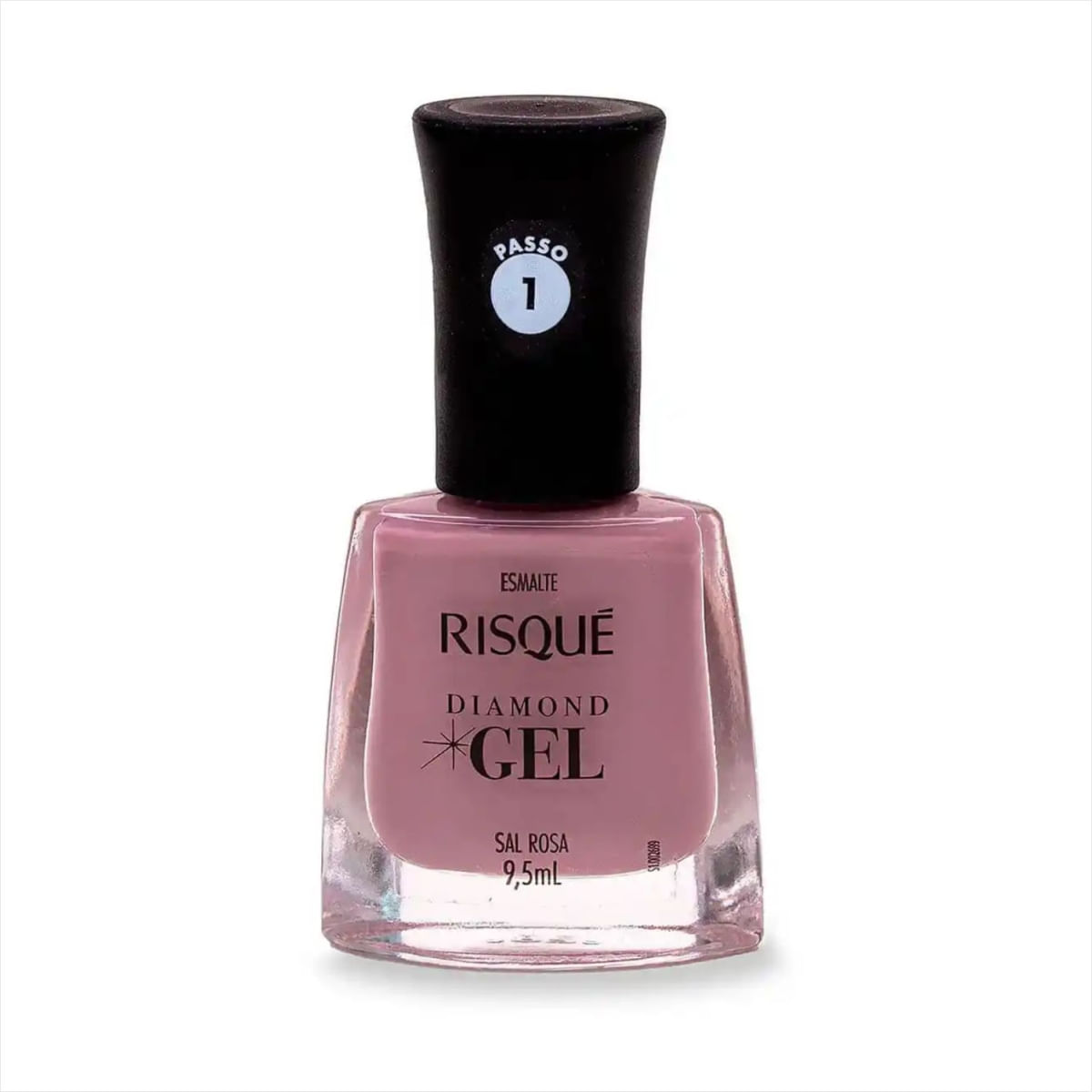 Risque Esmalte Diamond Gel Sal Rosa 9,5Ml