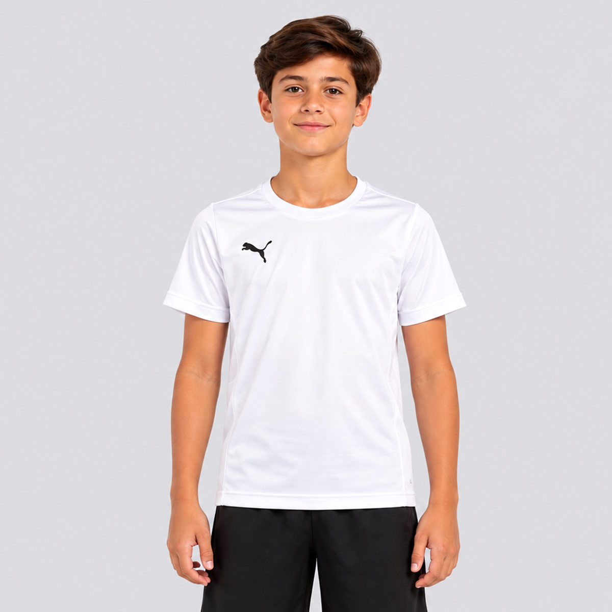 Camisa Puma Teamliga Jersey Juvenil Branca