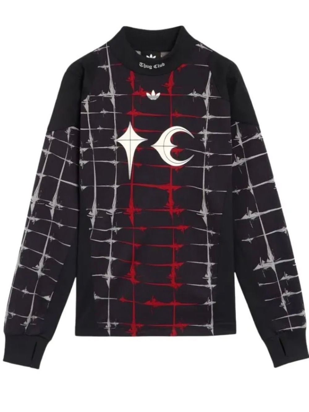 Thug Club x adidas Moletom Goalie Relaxed Black — M / G / XG / 2XG, Novo