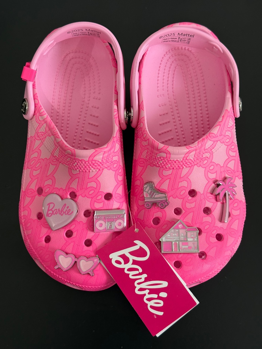 Mattel x Crocs Classic Clog Pink Barbie — 37, Novo