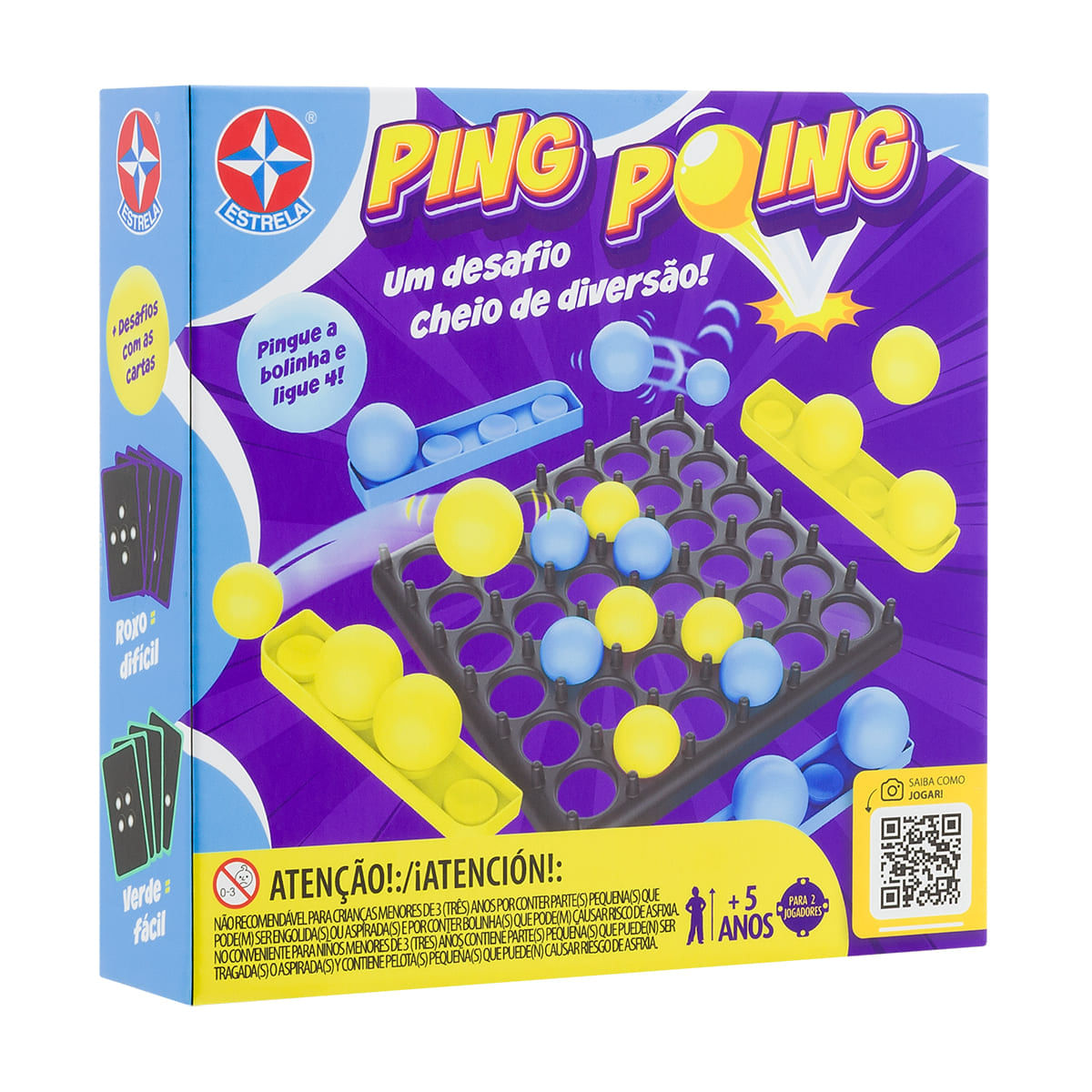 Jogo Ping Poing - Brinquedos Estrela