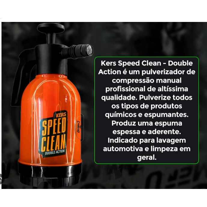Foto 2 de Pulverizador Manual de Espuma Speed Clean Double Action 2l - KERS
