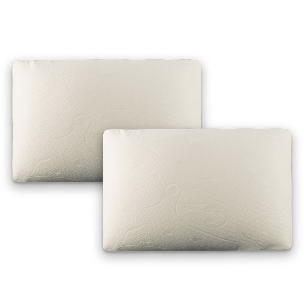Conjunto de Travesseiros 60x40 cm - Visco Standart Sleep Complements U