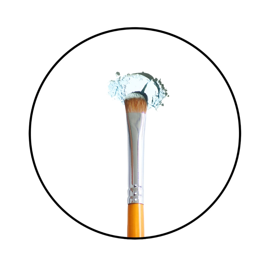 Pincel Curto para Sombra Brown Line 20