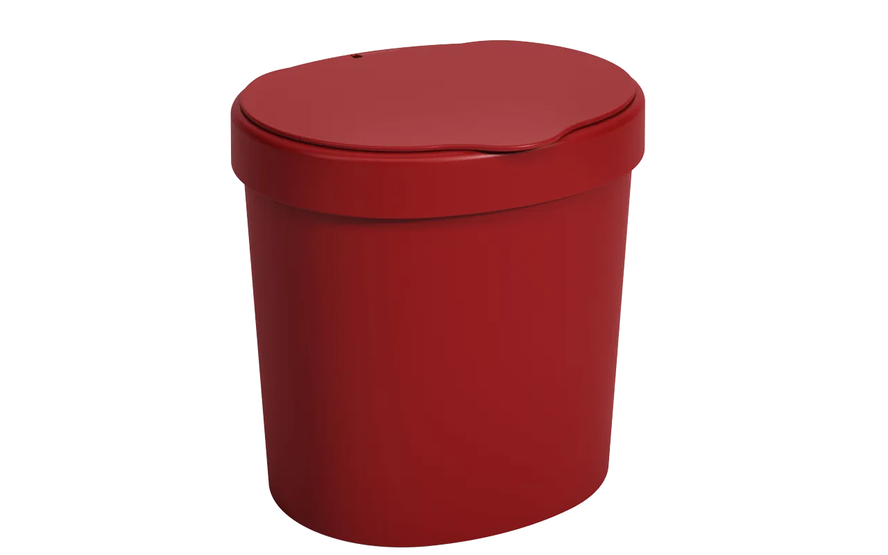 LIXEIRA BASIC C/TP 2,5L-VBO BRINOX