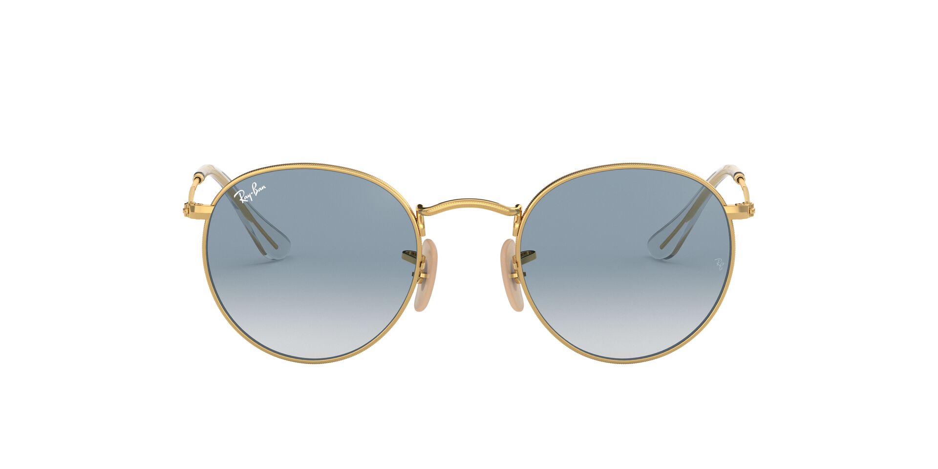 Óculos de sol Unissex Ray-Ban Redondo 3447NL Cor Dourado