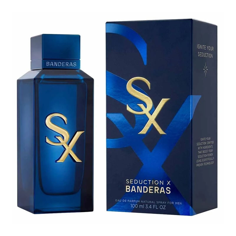 Seduction X Antonio Banderas Masculino Eau de Parfum 100Ml