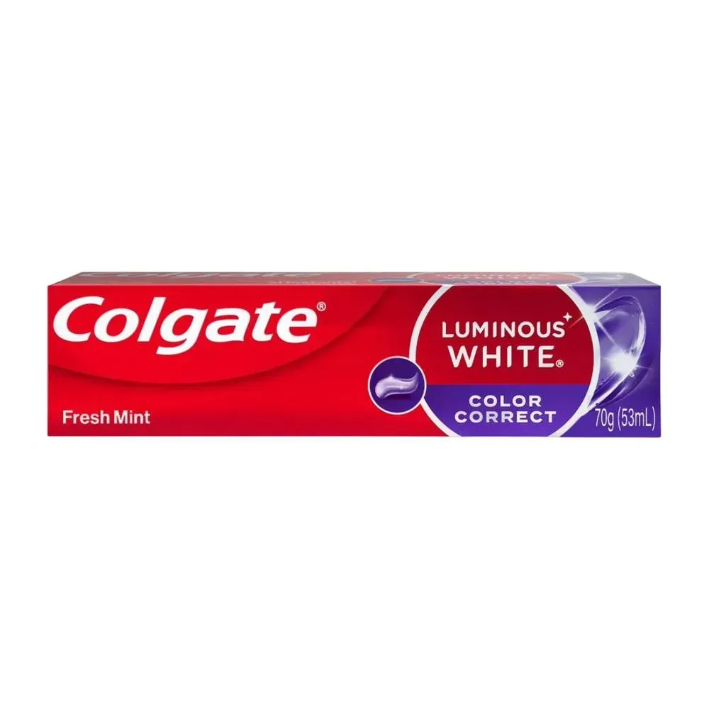Creme Dental Colgate Luminous White Color Correct 70g