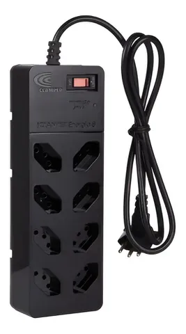 Filtro Linha DPS iCLAMPER 8 Tomadas