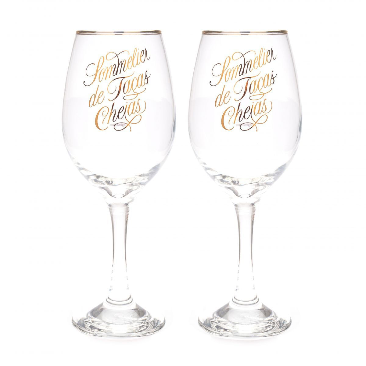 Dupla de Taças de Vinho Sommelier Único
