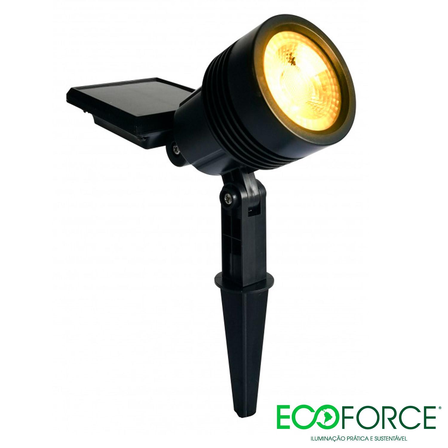 Espeto Spot Solar em Plástico - Ecoforce