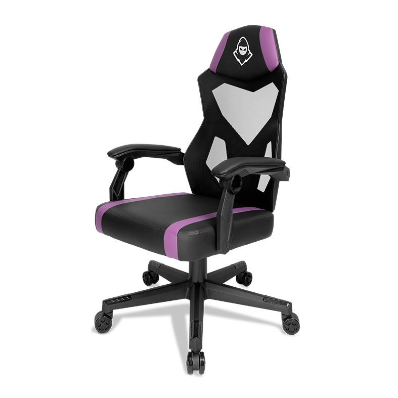 Cadeira Gamer Mancer Sektor, Preto e Roxo, MCR-SKR-BP01