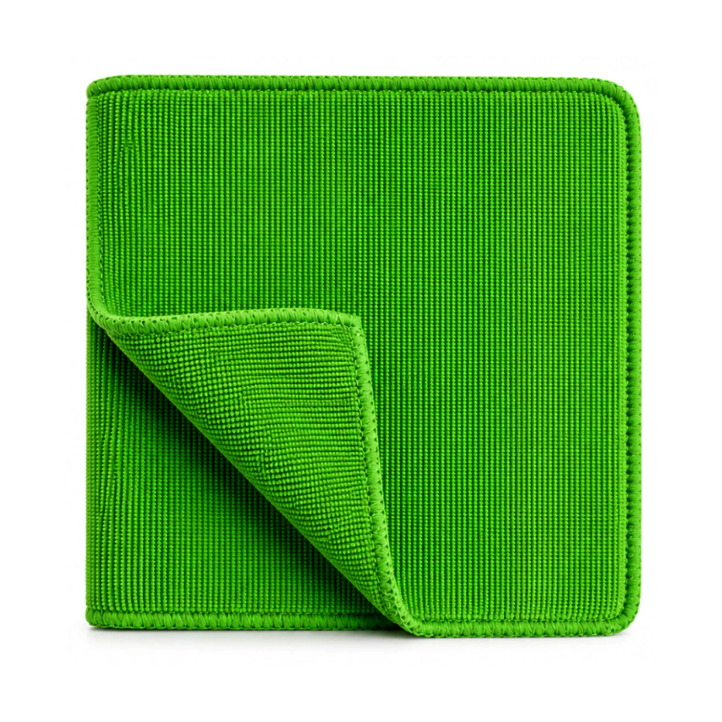 Pano Microfibra Verde Premium Alta Absorção Limpeza Multiuso