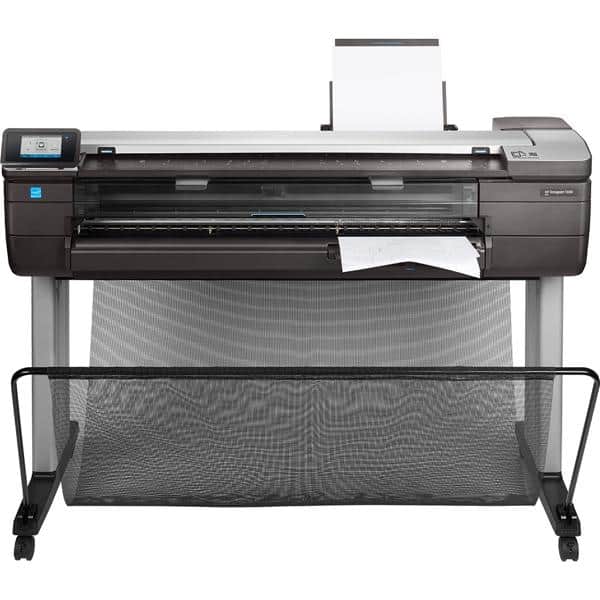 Impressora plotter 24" Designjet T830 F9A28D HP CX 1 UN