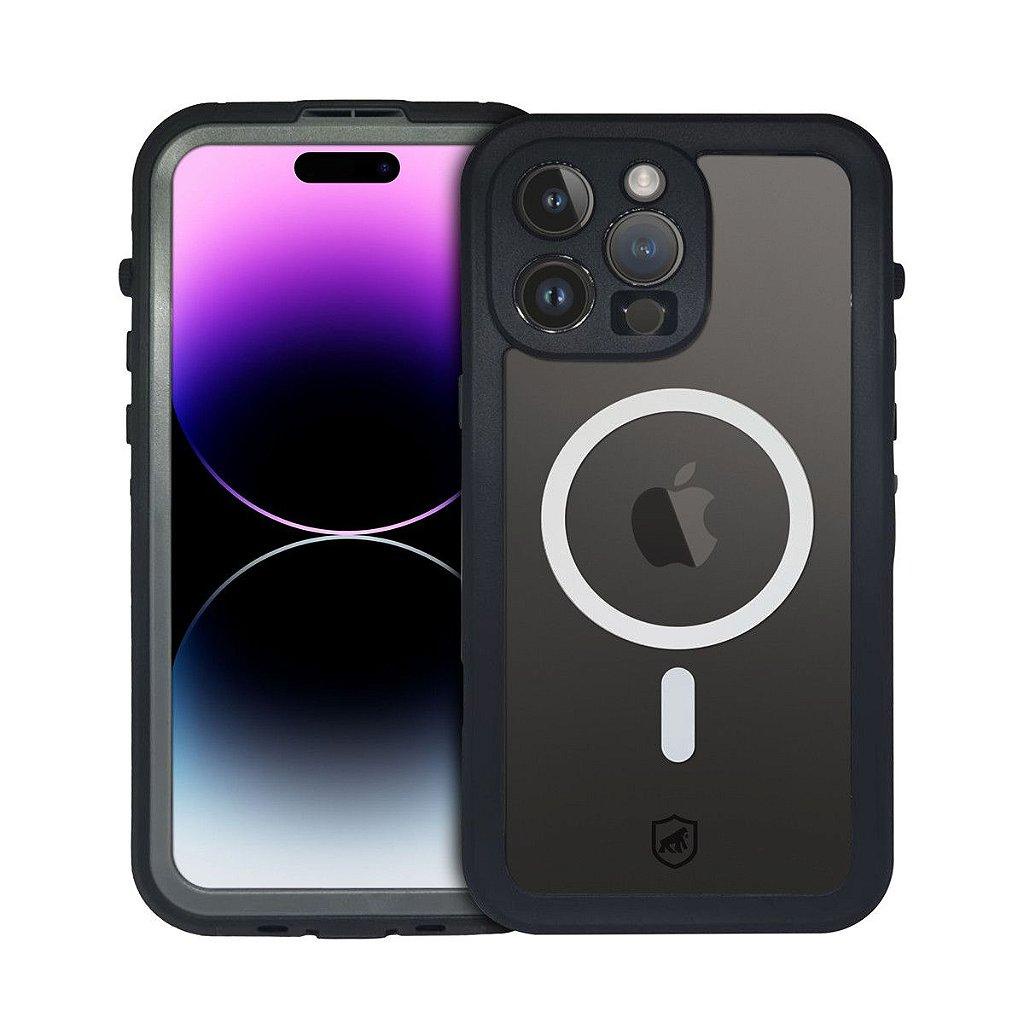 Gshield Capa Case Capinha à Prova d'água Nautical Magsafe para iPhone 14 Pro, Transparente