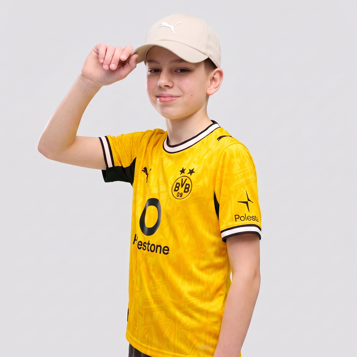 Camisa Puma Borussia Dortmund Home 2027 Juvenil