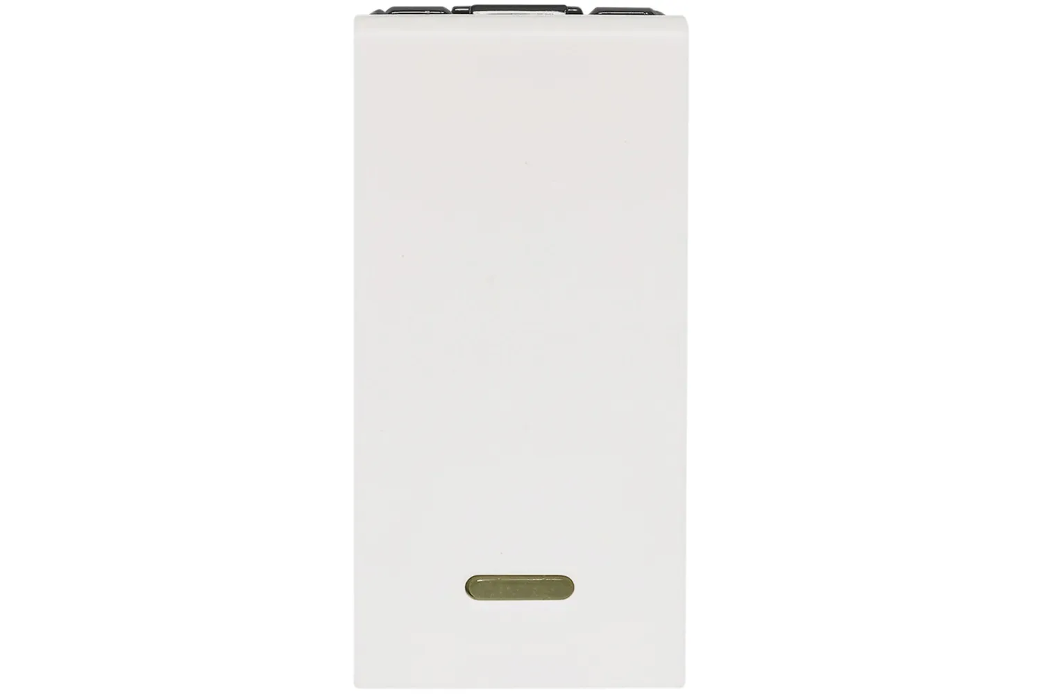 INTERRUPTOR SIMPLES LED 16A 1M QUADRADO BRANCA ART PIAL