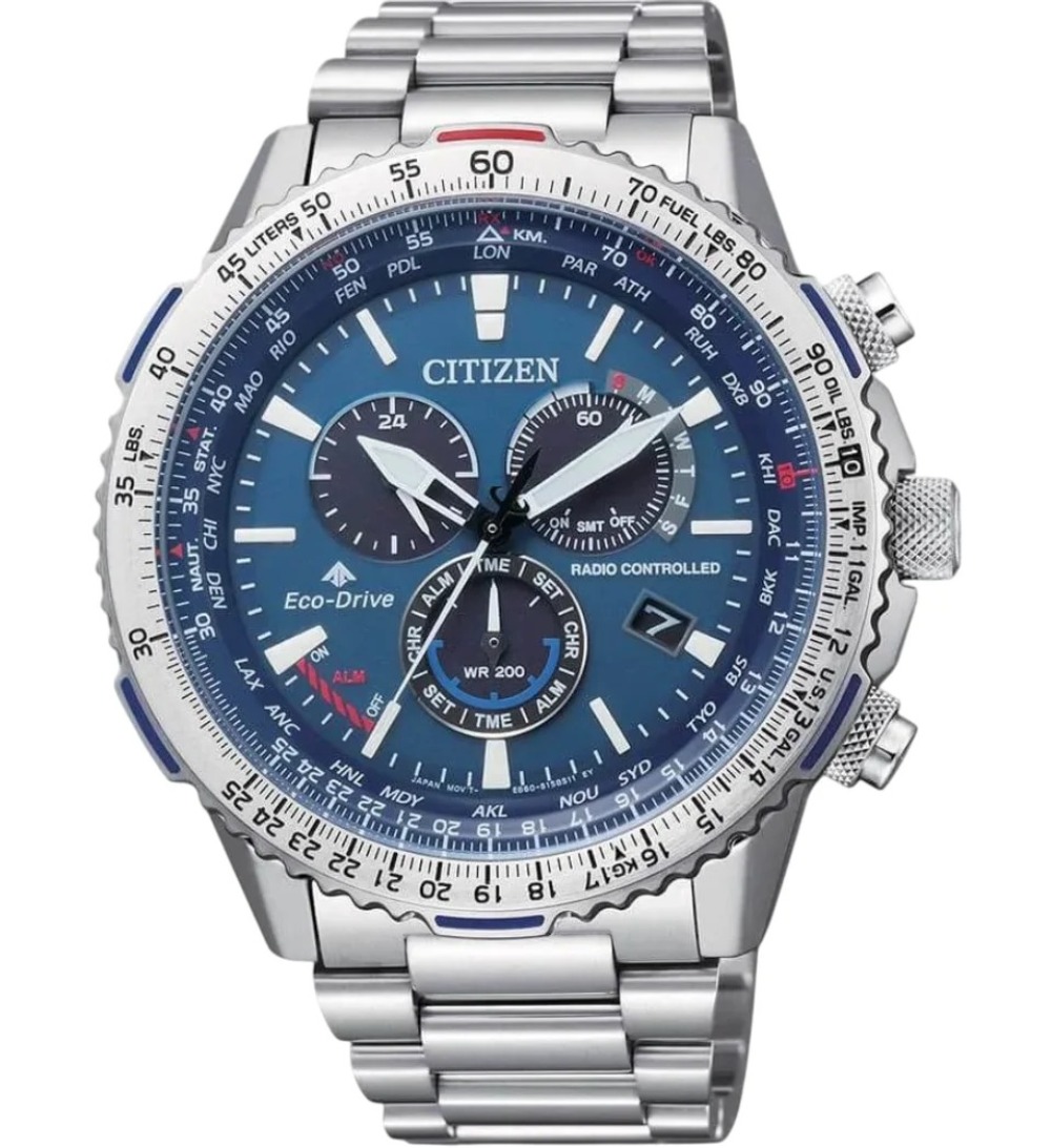 Relógio Citizen Promaster Navihawk 47mm — Único, Novo