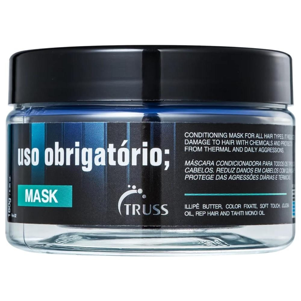 Máscara Truss Uso Obrigatório Reconstrução 180g