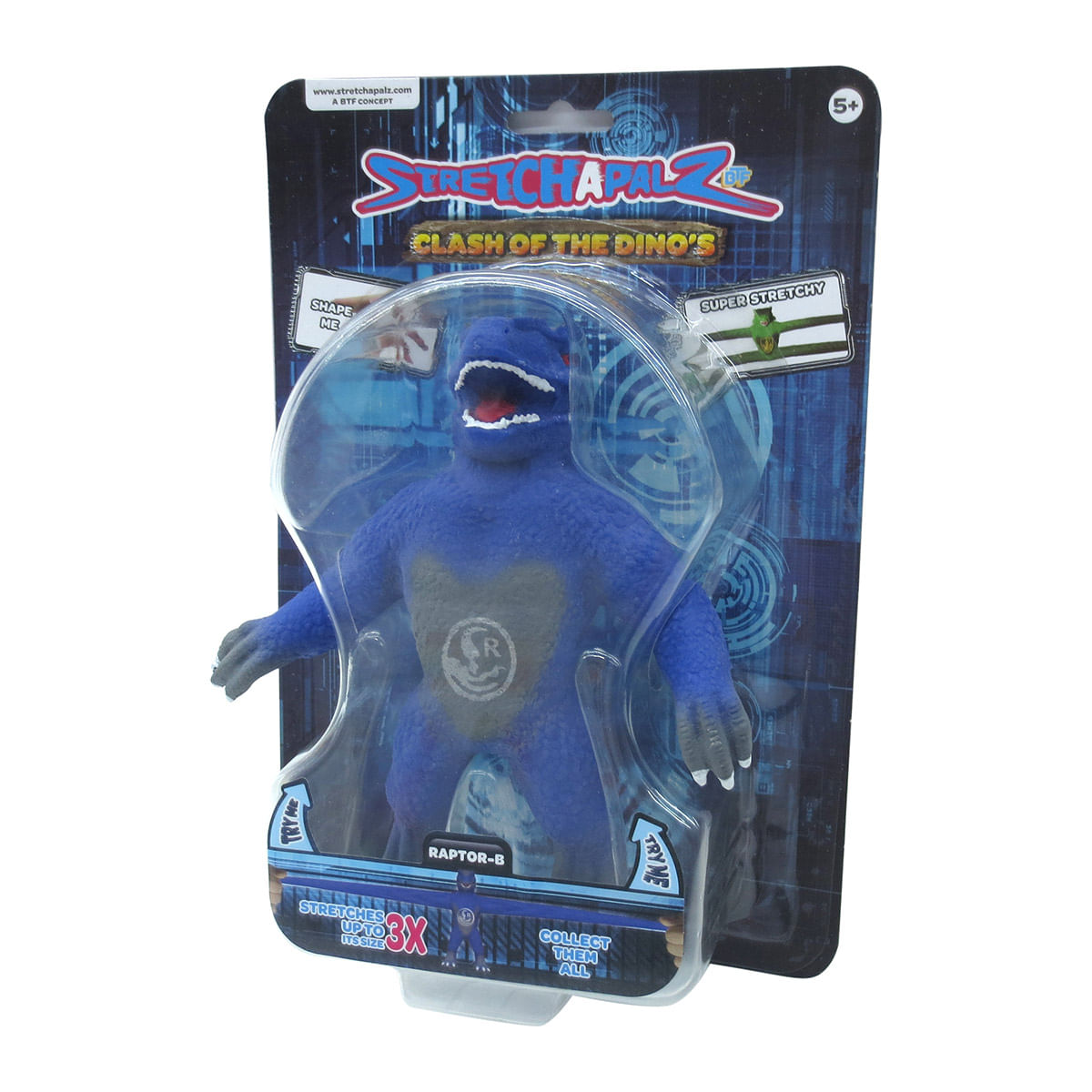 Foto 2 de Stretchapalz - Boneco De 14Cm Do Raptor-B