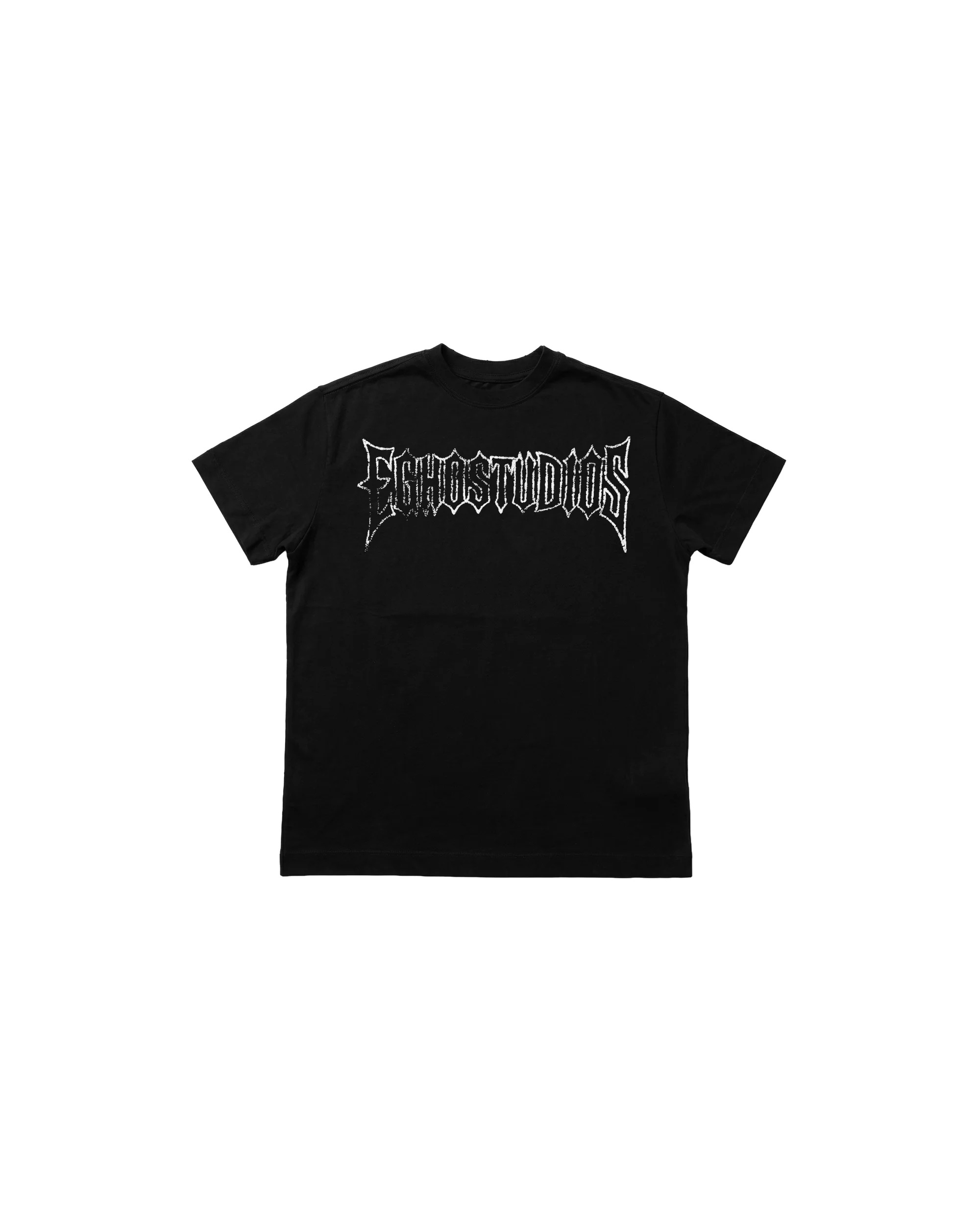 Camiseta Egho Studios Black Metal Regular Black — G / XG / XXG, Novo