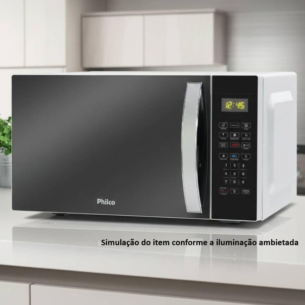 MICRO-ONDAS PHILCO ESPELHADO 20L 127V (PMO23E)