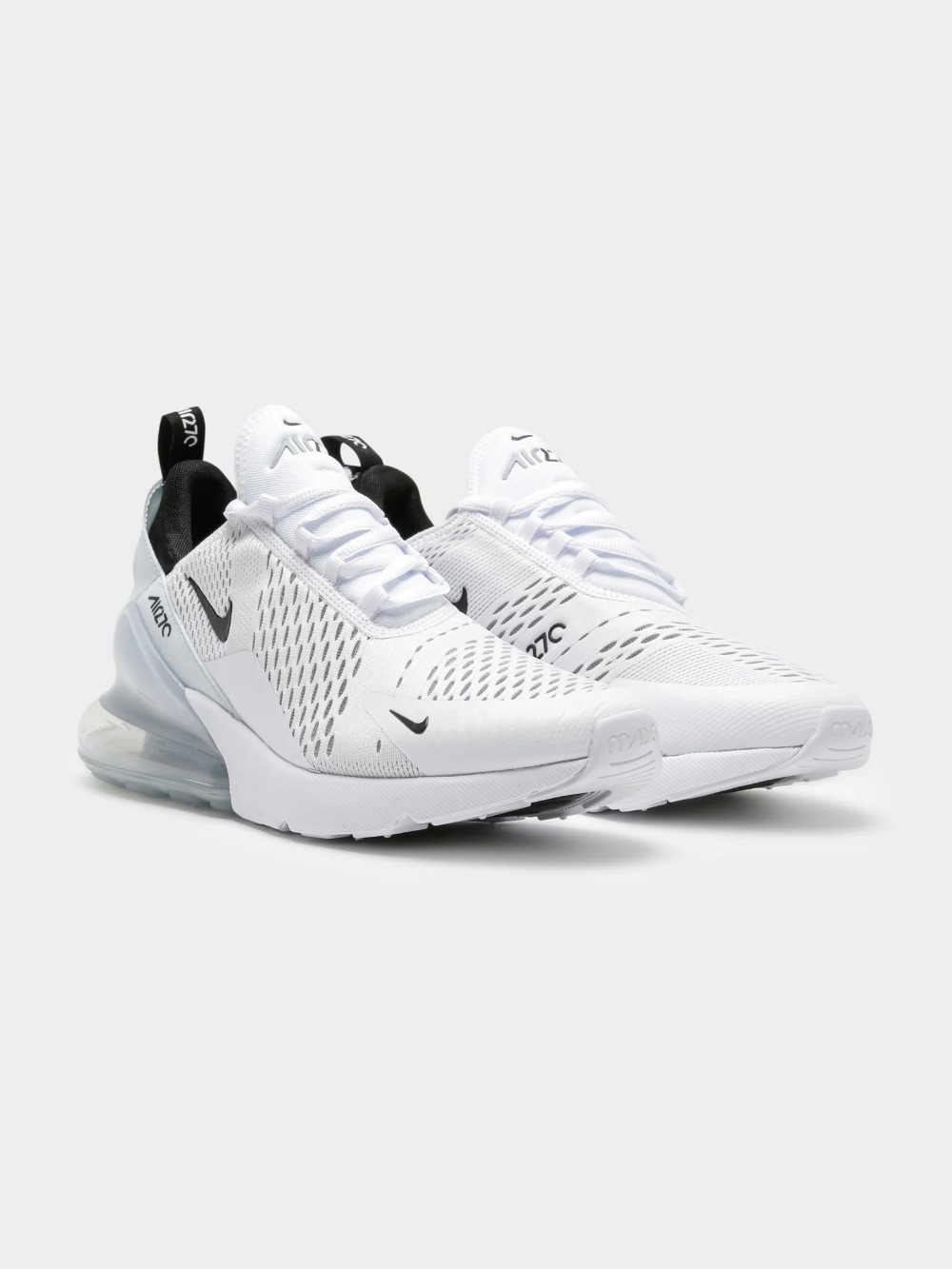 Nike Air Max 270 White Black — 40.5, Novo