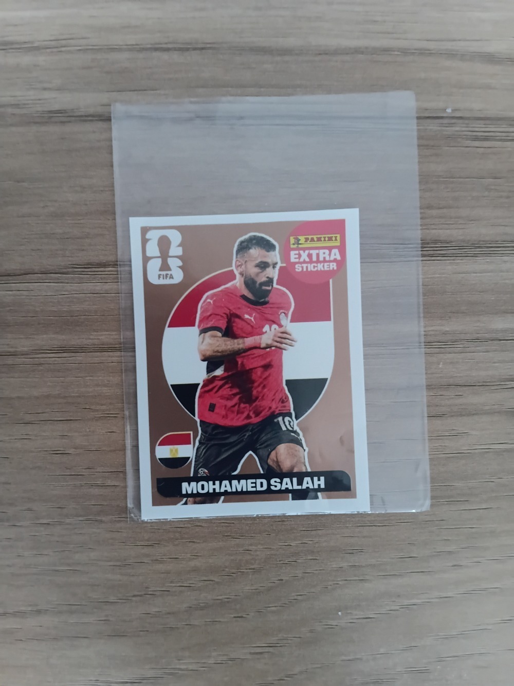 Figurinha Panini Mohamed Salah Legend Bronze FIFA World Cup 2026 — Único, Novo