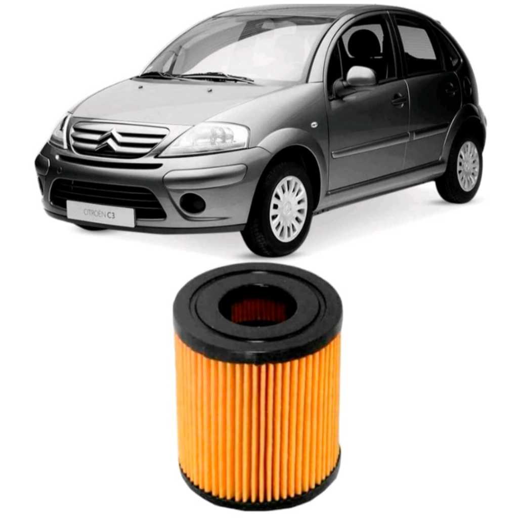 Filtro Óleo Citroen C3 1.4 1.6 2002 A 2012 Tecfil PEL108