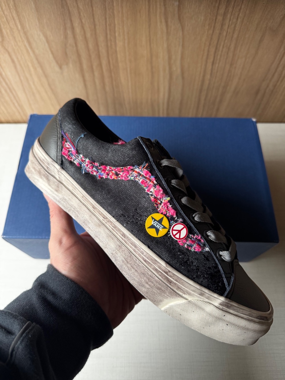 Vans Old Skool Souvenir Faded Black — 41, Novo