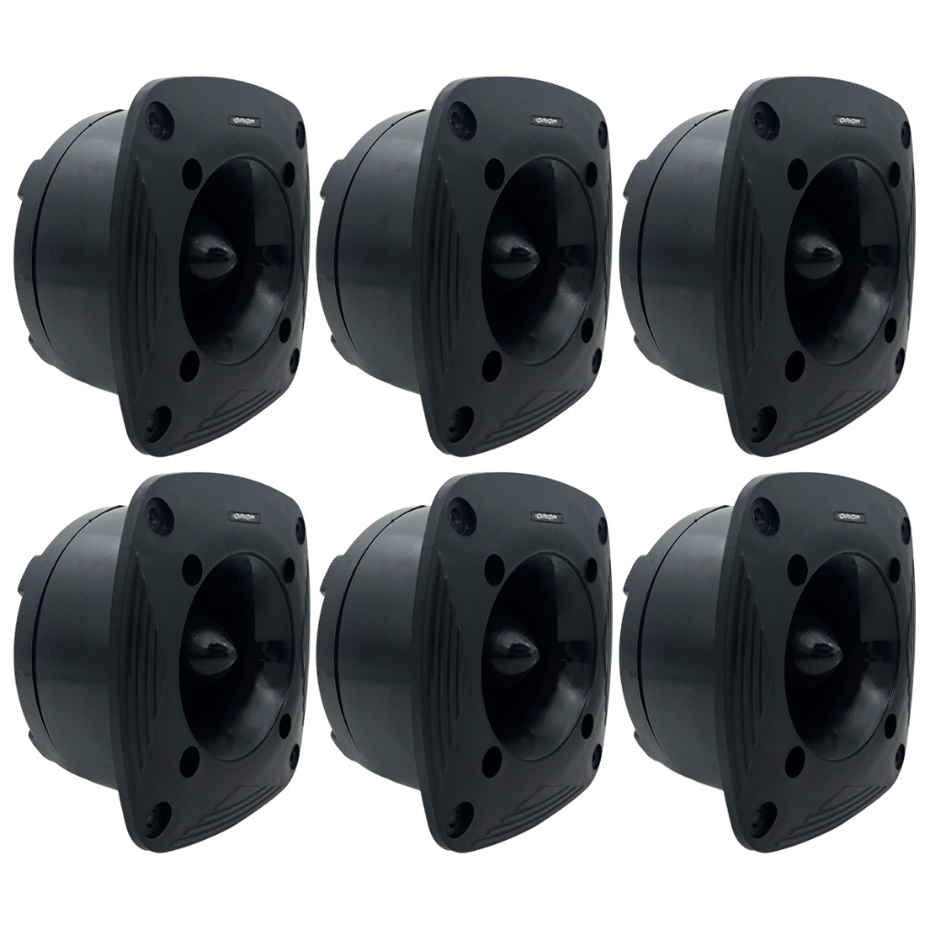 Kit Com 6 Super Tweeter Orion Tsr 120w Rms 8 Ohms