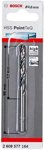 BROCA HSS POINT TEQ 4.8MM BOSCH