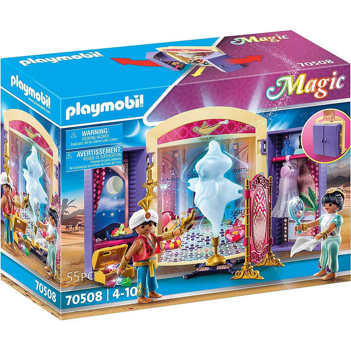 Playmobil - Princesa E O Gênio Da Lâmpada - Magic - 70508