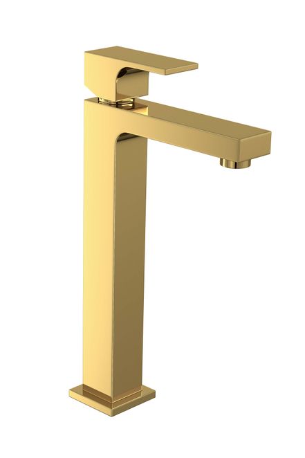 Monocomando Para Lavatorio Bica Alta Unic Gold Deca