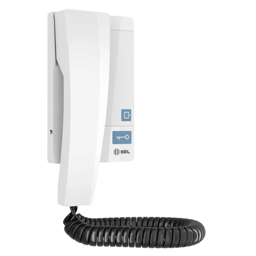 Interfone Coletivo Áudio Advance 2 Botões Branco HDL