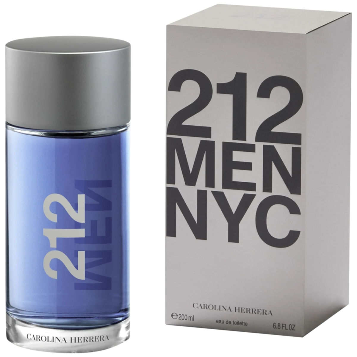 Perfume Carolina Herrera 212 Men NYC Eau De Toilette 200ml Masculino