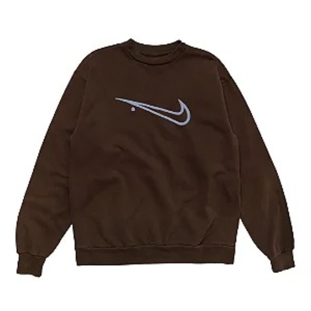 Cactus Jack x Nike Moletom Crewneck Court Brown — M, Novo