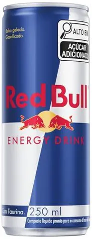 [20 unidades R$ 6,39 cada] Red Bull Lata Energético, Energy Drink, 250ml