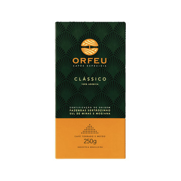 Orfeu Café torrado e moído clássico 250g